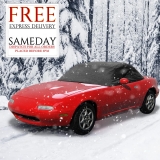 MX5 Half Car Cover Waterproof Soft Top Roof Windscreen Protector For Mazda MX-5