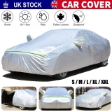 Car Cover Sedan Outdoor All Weather UV Protection Windproof Dust Resistant S-XXL