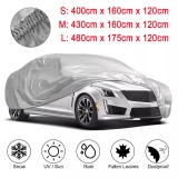 Universal Car Cover Waterproof All Weather Protector UV Resistant Snow Dustproof
