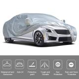 Universal Car Cover Waterproof All Weather Protector UV Resistant Snow Dustproof