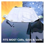 Car Windscreen Windshied Cover Mirror Cover Frost Ice Snow Cover Large 193x126cm