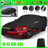 Heavy Duty Waterproof Car Cover Rain Snow UV Full Protection Universal – XL XXL