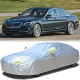 For Mercedes-Benz S450 S500 S580 Car Cover Outdoor Sun Rain Dust Water-Resistant