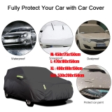 M – XXL Heavy Duty Waterproof Car Cover Rain Snow UV Full Protection Outdoor UK