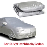 Heavy Duty Dustproof Full Car Cover UV Water Snow Protection Outdoor Breathable