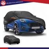 Car Cover Waterproof All Weather for Ford Puma 2019-2023 Black 190T-PU New