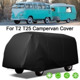 Car Cover All Weather for Toyota Land Cruiser Black 190T-PU w/ Zipper New