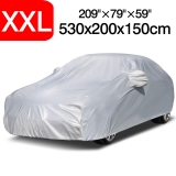 XX-Large Heavy Duty Waterproof Car Cover Rain Snow UV Full Protection Outdoor UK