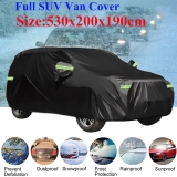 XXL Heavy Duty Waterproof Car Cover Rain Snow UV Protect Outdoor SUV Van Truck