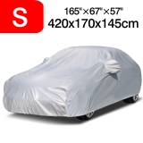 Waterproof Car Cover Rain Snow UV Full Protection Outdoor Small Size Universal