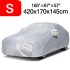 Black Large Indoor & Outdoor Breathable Full Car Cover For Skoda Kamiq