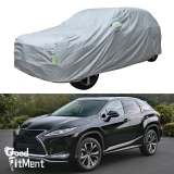Outdoor Full Car Cover Sun UV Dust Protection Polyester Taffeta For Lexus RX NX