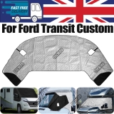 Thermal Windscreen Cover Black Out Blind Curtain Wrap For Ford Transit Custom UK