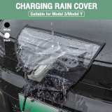 Waterproof Magnetic Rain Cover Universal Electric Car Charging Port Protector