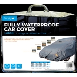 Simply Auto Full Waterproof Car Cover XL Size Rain Snow UV Sunlight Protection