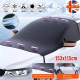 Heavy Duty Magnetic Car Windshield Snow Cover Shield Against Ice Frost and UV