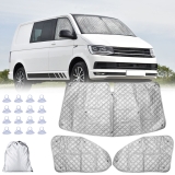For VW T5 T6 Transporter Windscreen Cover Internal Thermal Blind Window Sunshade