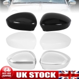 Left/Right Side Door Wing Mirror Cover Cap For Fiat 500 2007-2023 2020 2021 2022