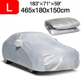 Large Sedan Car Cover Outdoor Scratch-Resistant UV Protector For Hyundai Elantra