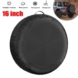 16inch Spare Tyre Cover Wheel Tyre Storage Bag Space Saver For Car Motorhome Van