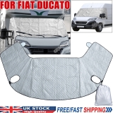 Motorhome Thermal Windscreen Screen Cover Wrap Black Out Blinds For Fiat Ducato