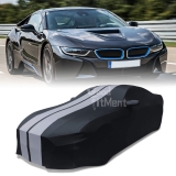 For 2014-2020 i8 Stretch Satin Indoor Full Car Cover Dustproof Anti Scratch