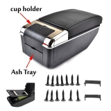 Car Arm Rest Storage Box Console Centre Holder For Opel Vauxhall Corsa D