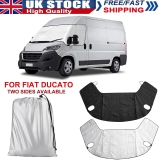 Internal Thermal Blinds Windscreen Cover For Fiat Ducato Peugeot Boxer Motorhome