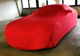 Full Garage Car Cover Indoor Red with Mirror Pockets for Mercedes AMG GT & GTS