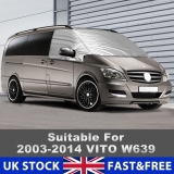 Motorhome Thermal Windscreen Screen Cover Wrap Mercedes-Benz Vito W639 2003-2014