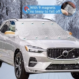 Magnetic Car Windscreen Cover Sun Shade Shield Dust Snow Ice Frost Protector