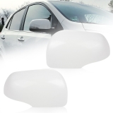 Left Right Wing Mirror Cover Cap w/ Indicator Hole For Kia PICANTO 2011-2016