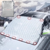 Xtremeauto Magnetic Car Windscreen Cover – Heavy Duty Thick Windshield Snow Shie