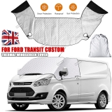Windscreen Cover Front Window Sunshade Blackout Thermal For Ford Transit Custom