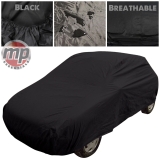 Black Indoor & Outdoor Ice UV Rain Breathable Full Car Cover for Toyota Yaris