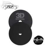 3D Car Care 5.5″ Black Polishing/Finishin Foam Pad For 5″ Backing Plate