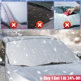Car Windscreen Cover Windshield Aluminium Foil Snow Ice Frost Sun UV Dust Proof