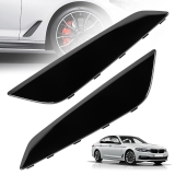 Fender Duct Trim Vent Cover Left Right Side Black For 2017-2022 BMW G30 5 Series