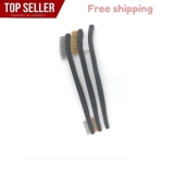 Multipurpose Car Detailing Cleaning Tool Accessories Wire Brushes and 4 Nylon Pi