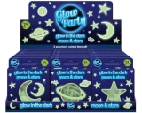 24 Wall Glow In The Dark Moon+Stars Stickers Baby Kids Nursery Bed Room Ceiling