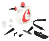 Belaco Multipurpose Steam Cleaner, HandHeld  Steamer & Accessories Red portable