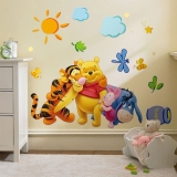 Disney Winnie The Pooh And Friends Wall Sticker Decal Nursery/Kids Room