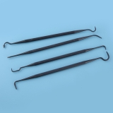 4Pcs Multipurpose Car Detailing Cleaning Tools Cleaning Hook Accessories Black l