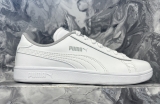 Puma Low Leather Trainers Ladies White Size UK 5.5 EU 38.5 #REF252