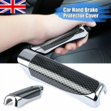 Carbon Fiber Car Interior Hand Brake Protector Decoration Cover Accessories UK