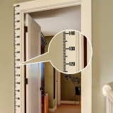 Height Measure Decal Wall Sticker Cartoon Kids Room Baby Chart Growth