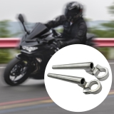 2x Motorcycle Clip on Handlebars Motorcycle Bar Equipment Parts Replaces