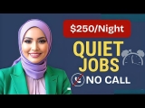 7 QUIET Remote Work from Home Jobs at Night No Calls, No Meetings