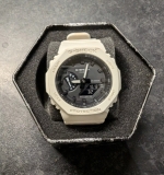 G-Shock GA-2100-7AER Octagon Series Cream White Color Men’s Stylish Watches