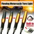 Motorcycle mirror with E-mark RSX3 rear view mirror black